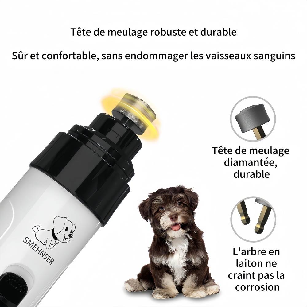 IntiMeg - Moulin à ongles électrique pour animaux de compagnie IntiMeg - Image 6
