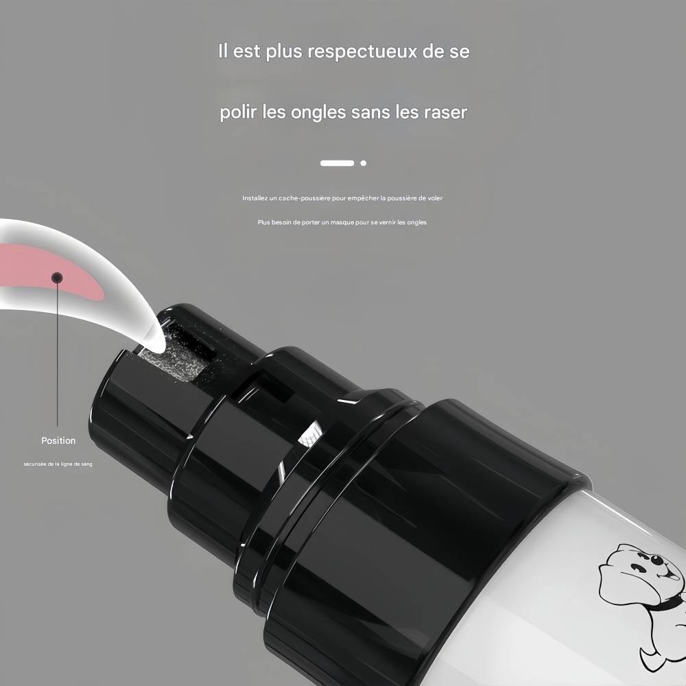 IntiMeg - Moulin à ongles électrique pour animaux de compagnie IntiMeg - Image 4
