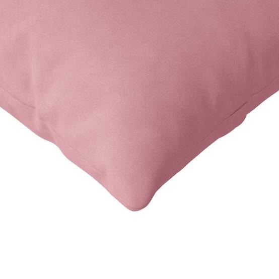 Coussins de Canapé Velours Côtelé Lot de 2 pour Chambre et Salon Déco Rose 145 x 40 cm – ComfortXL Outdoor Living - Image 7