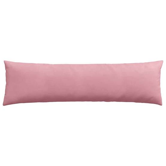 Coussins de Canapé Velours Côtelé Lot de 2 pour Chambre et Salon Déco Rose 145 x 40 cm – ComfortXL Outdoor Living - Image 6