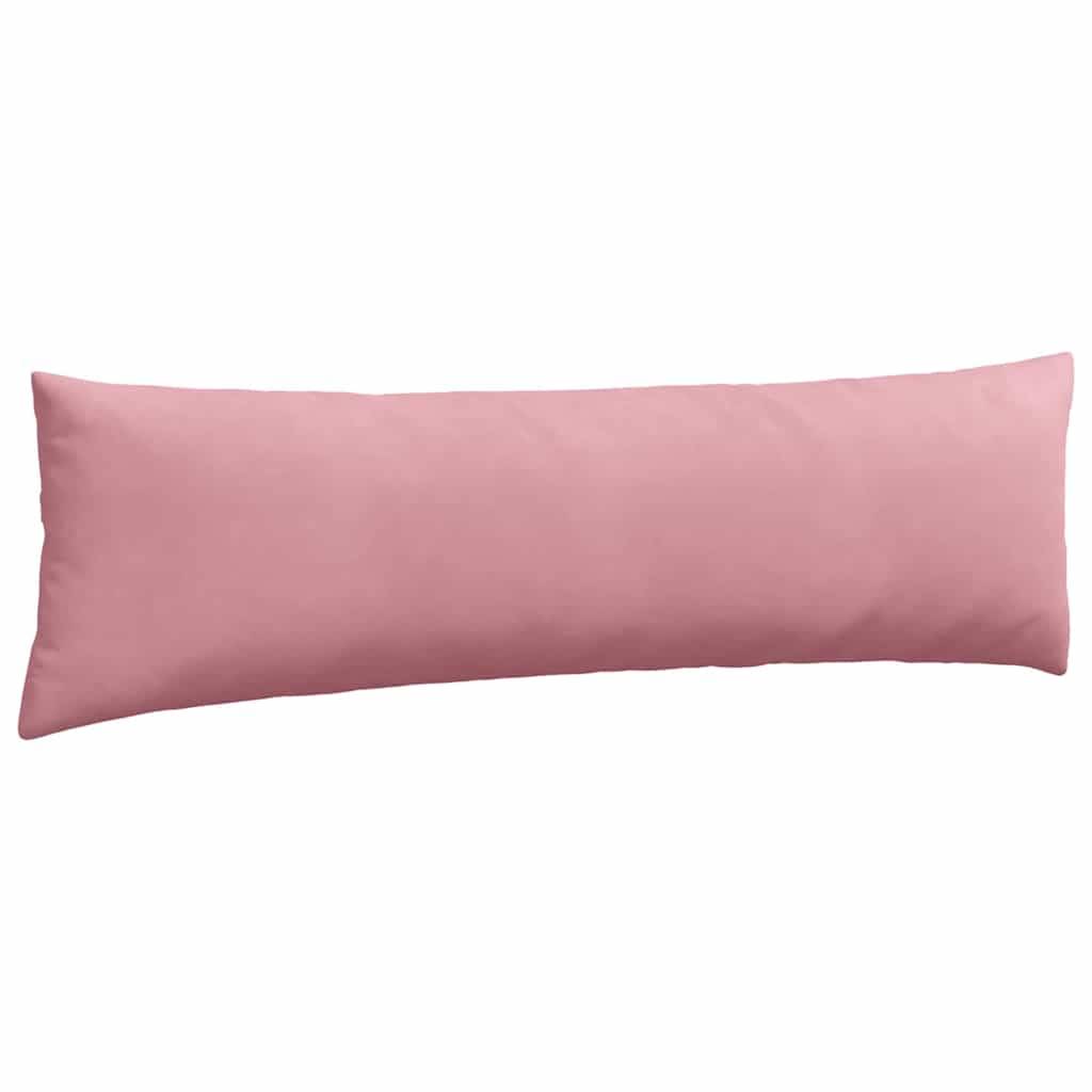 Coussins de Canapé Velours Côtelé Lot de 2 pour Chambre et Salon Déco Rose 145 x 40 cm – ComfortXL Outdoor Living - Image 5