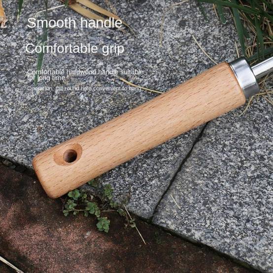 Outils de jardin-Extracteur de mauvaises herbes - Acier inoxydable - 2 en 1 désherbage et binage - Living123 - Image 5