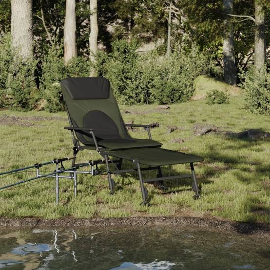 Prolenta Premium - Chaise longue pliante/transat Parola Vert - P87211V - Image 1