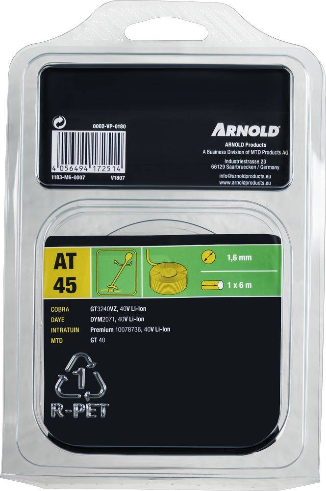 Arnold - Bobine de fil pour coupe-bordure AT45 40V - Image 6