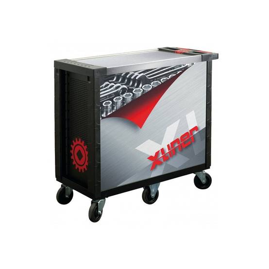 Servante XLINER avec armoire 6 tiroirs garnie 173 pièces MOB - Image 2