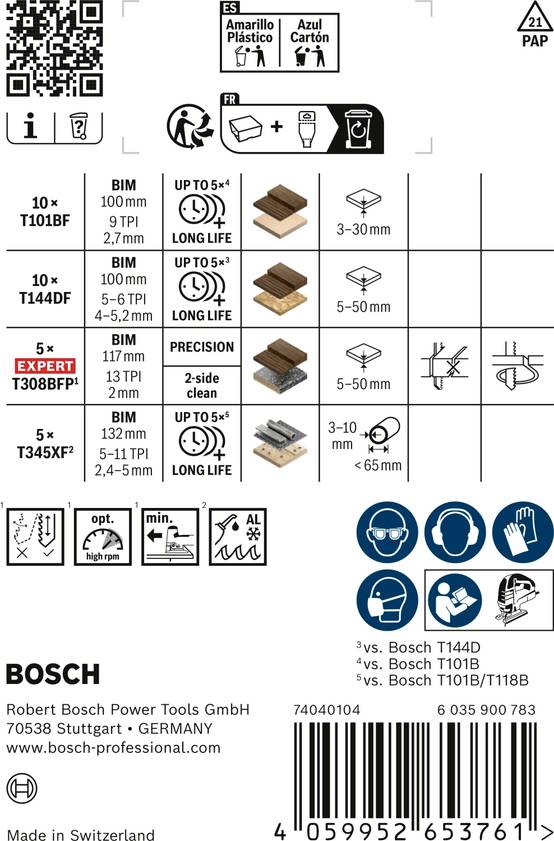 Kit de construction de cuisine PRO Wood and Metal - BOSCH - 30 pièces - 2607011945 - Image 2