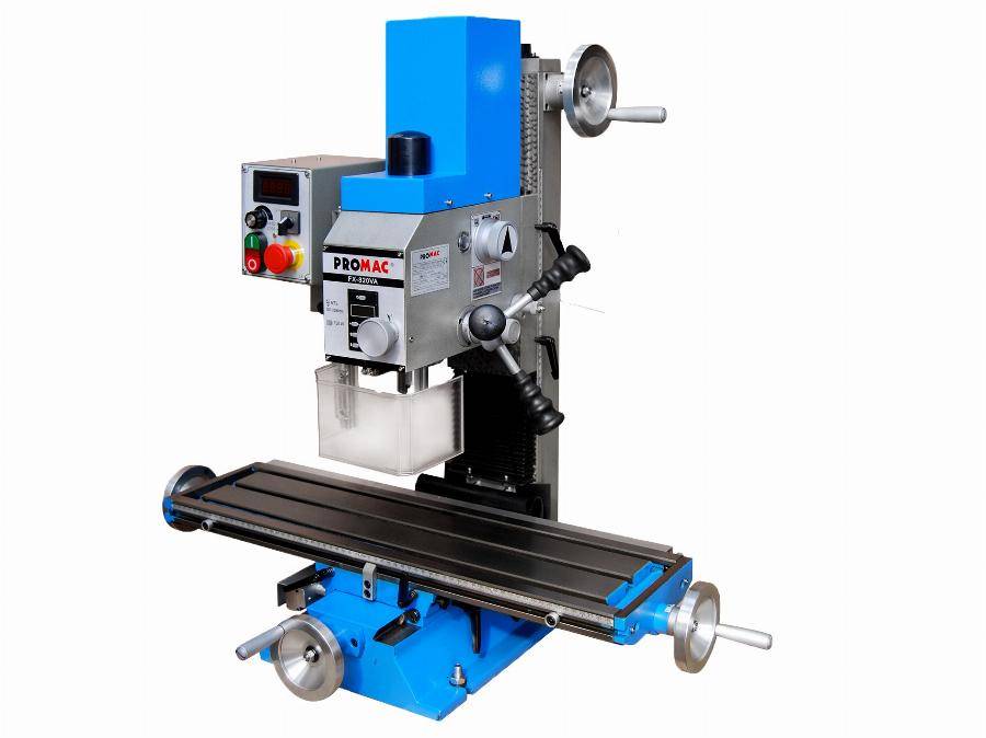 Perceuse-Fraiseuse 230V 0.75kW CM2 variable PROMAC - FX-820VA