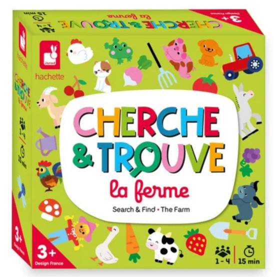 Janod - Mon premier cherche et trouve - La ferme - Image 1