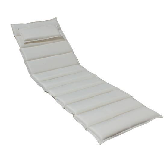Matelas Crème pour Bain de soleil - TECK'Attitude - Image 1