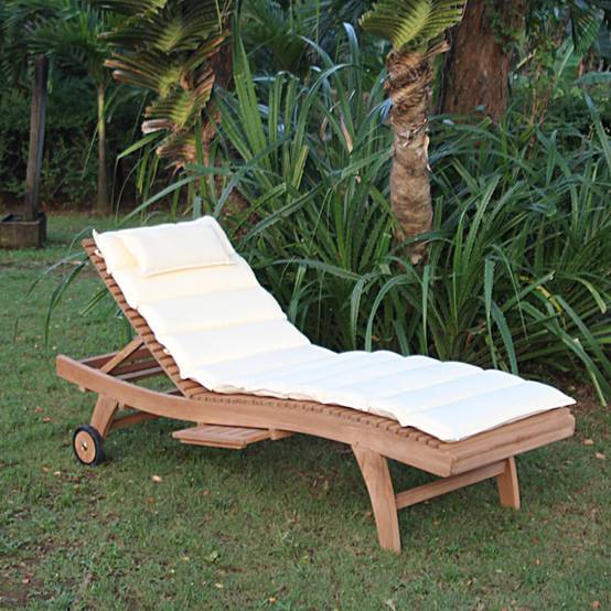 Matelas Crème pour Bain de soleil - TECK'Attitude - Image 2