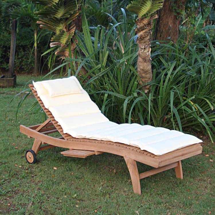 Matelas Crème pour Bain de soleil - TECK'Attitude - Image 2