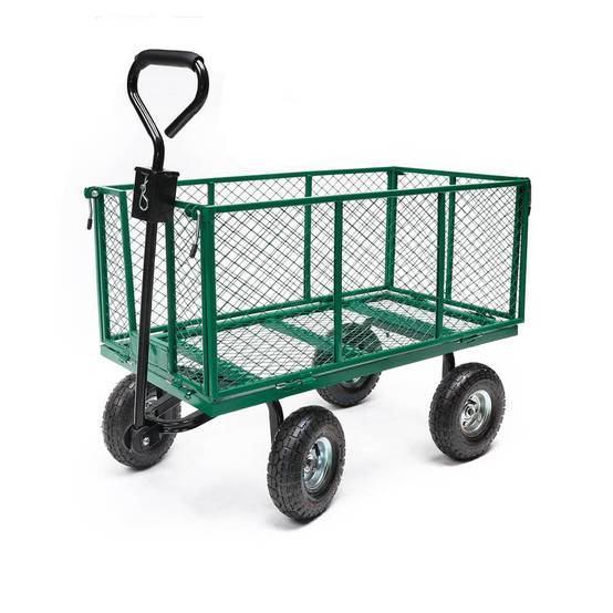 Chariot de Jardin Métal 300 kg – Transport Facile et Robuste - TERRE JARDIN - Image 1