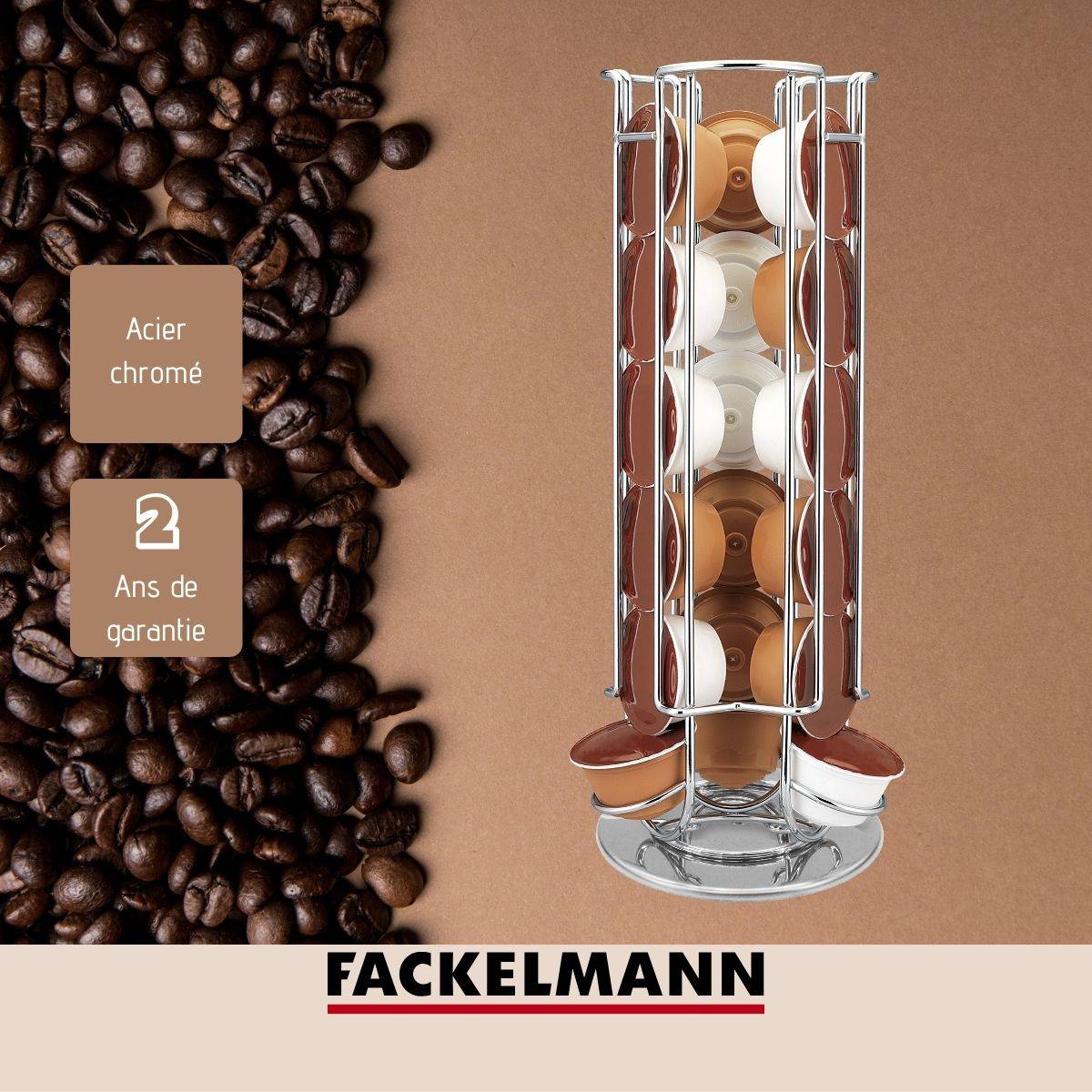 Porte capsule Dolce Gusto rotatif Fackelmann Petit Déjeuner - Image 4