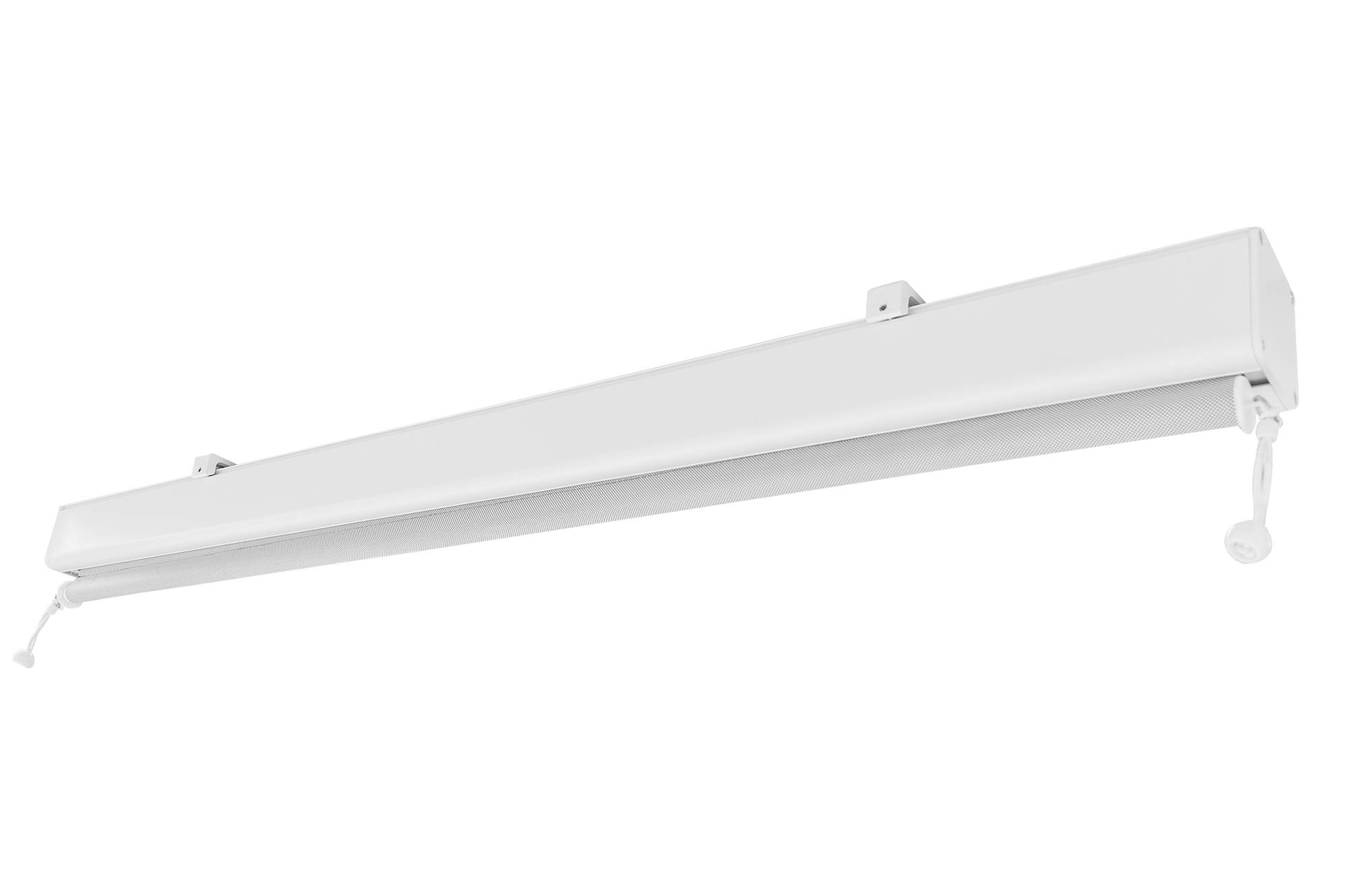 CAZEBOO - Lot de 2 stores pour pergola VADA en aluminium blanc - H.250 x L.135 cm - Image 5