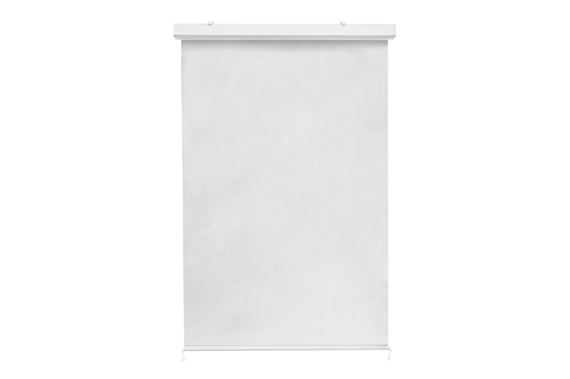CAZEBOO - Lot de 2 stores pour pergola VADA en aluminium blanc - H.250 x L.135 cm - Image 3