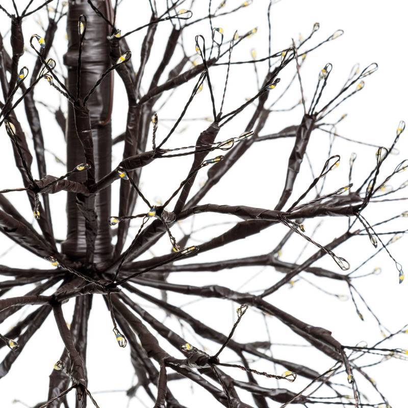 Lotti - Branche Sphère Riche RICH Marron Ø30cm 384 MicroLED FlashLED avec Rameaux Lotti - Image 4