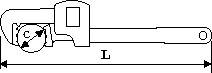 Cle stillson 8' SAM - 6328 - Image 2