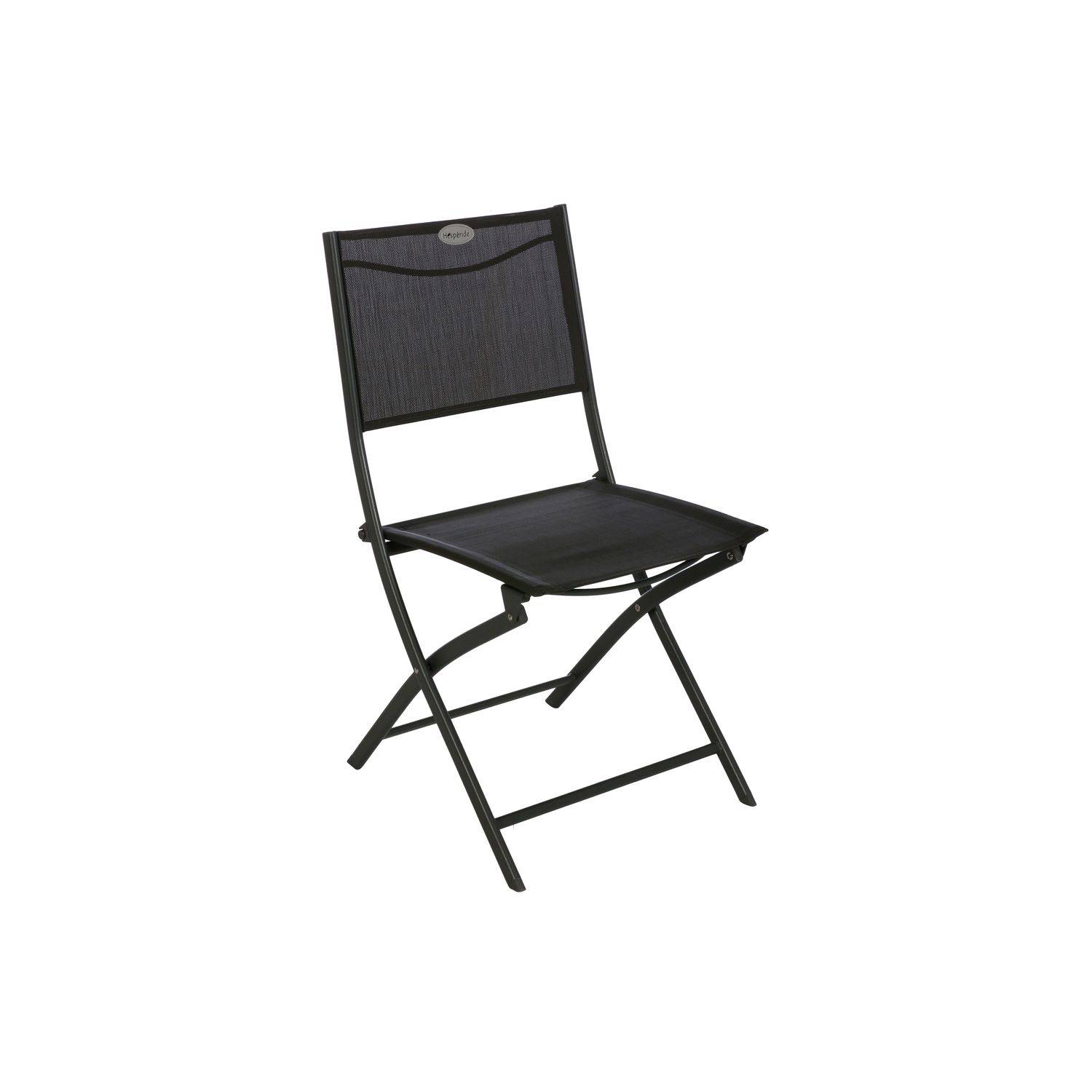 Sans Marque - Lot de 4 Chaises de jardin pliables Modula - Toilinux - Image 2