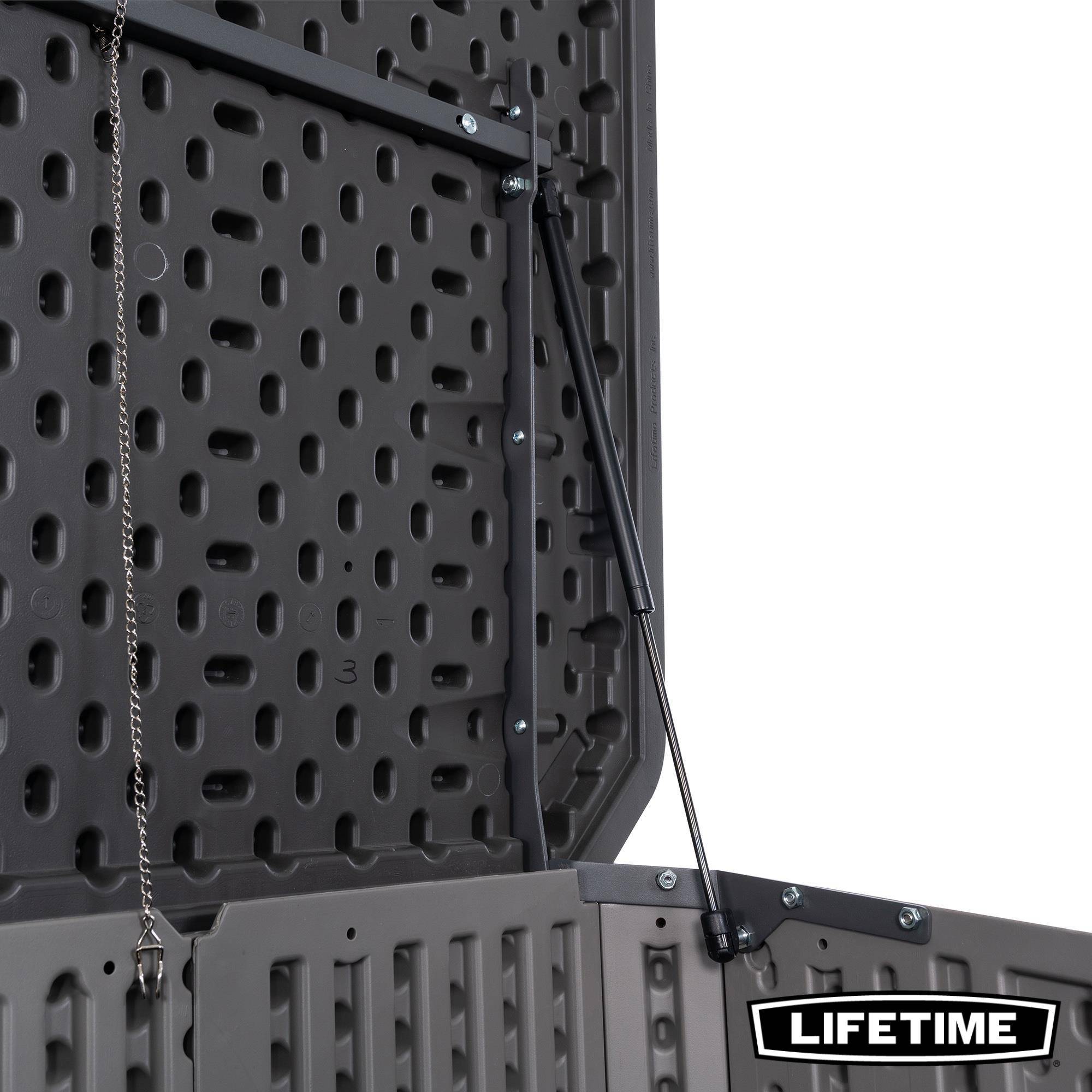 Lifetime - Abri resine horizontal 1300L/1.38m3 verrouillable LIFETIME #60350 - Image 4