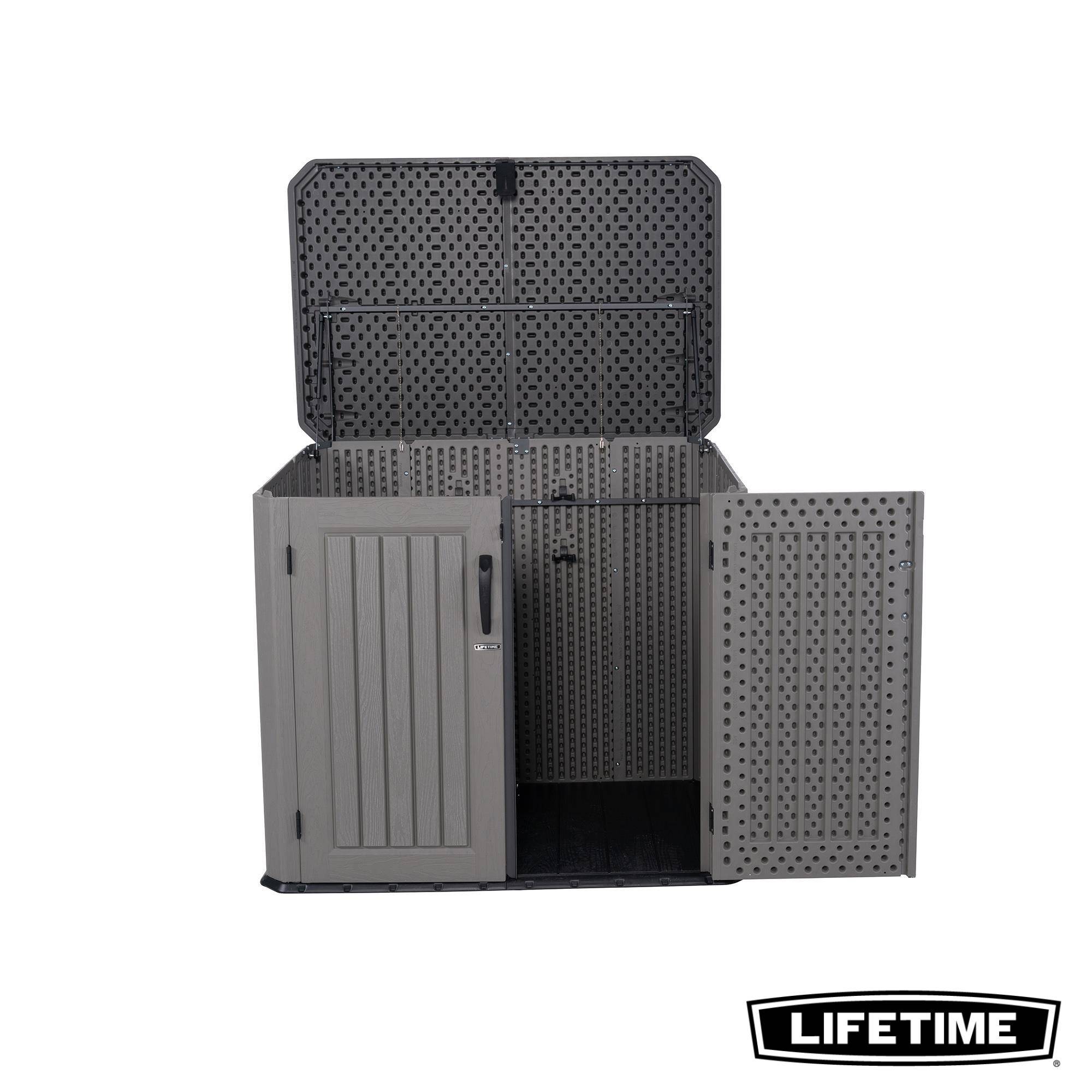 Lifetime - Abri resine horizontal 1300L/1.38m3 verrouillable LIFETIME #60350 - Image 2