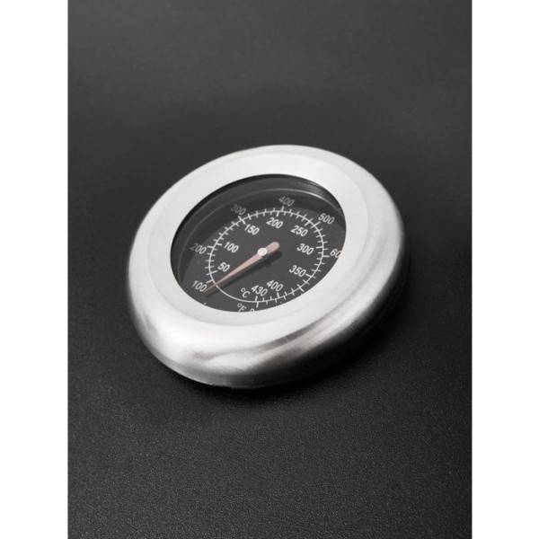 Barbecue charbon - Cookingbox - Clark - Ventilation réglable - Grille de cuisson en fonte - Acier et finitions inox - Image 6