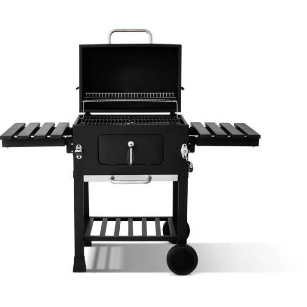Barbecue charbon - Cookingbox - Clark - Ventilation réglable - Grille de cuisson en fonte - Acier et finitions inox - Image 3