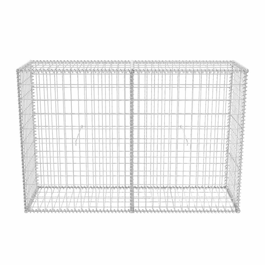 PANGIVO - Panier de gabion Acier galvanisé Argenté 150 x 50 x 100 cm - PANGIVO - Image 5