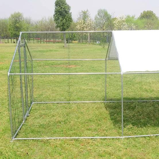 Enclos pour volailles 12m² - Structure galvanisée 4x3x2m - Image 3