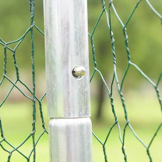 Enclos pour volailles 12m² - Structure galvanisée 4x3x2m - Image 6