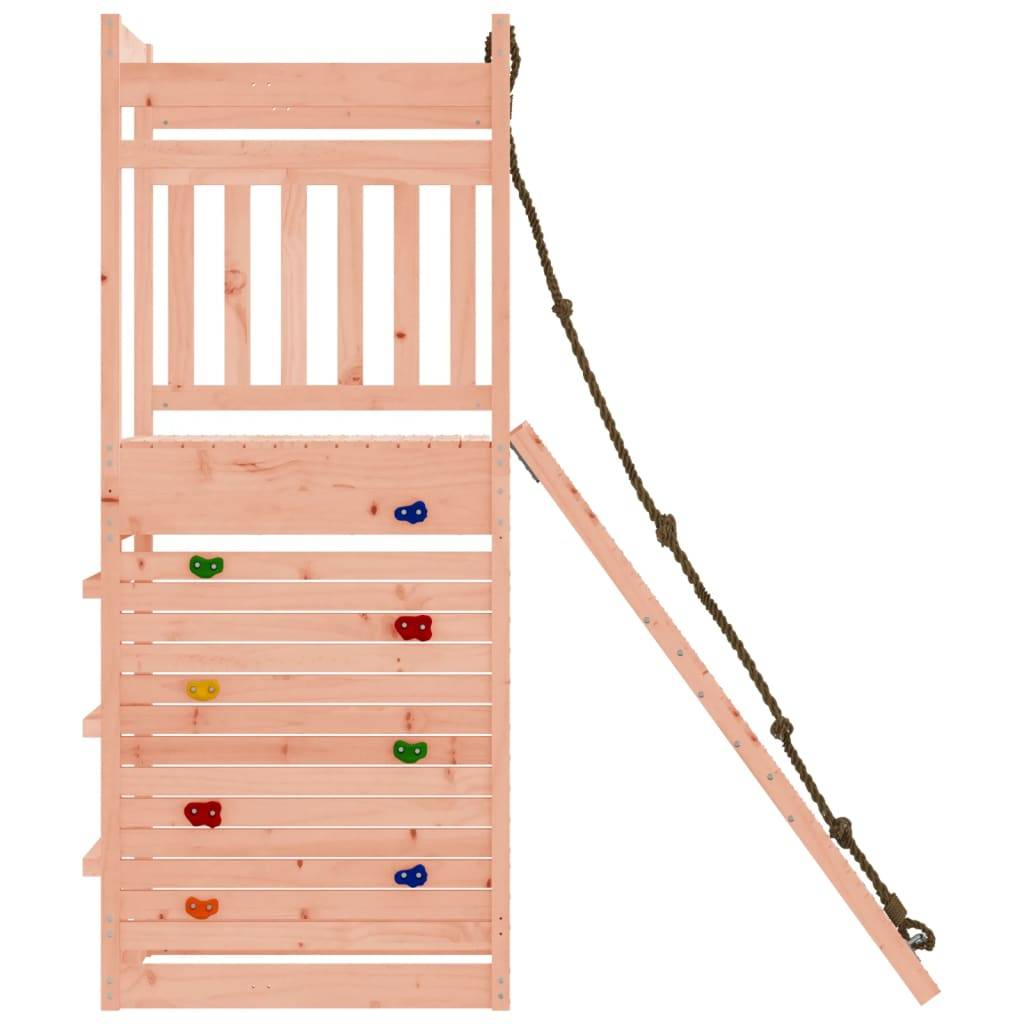 Helloshop26 - Aire de jeux d'extérieur balançoires toboggan portiques robuste jeux jardin 53 x 174 x 207 cm bois massif de douglas - Image 4