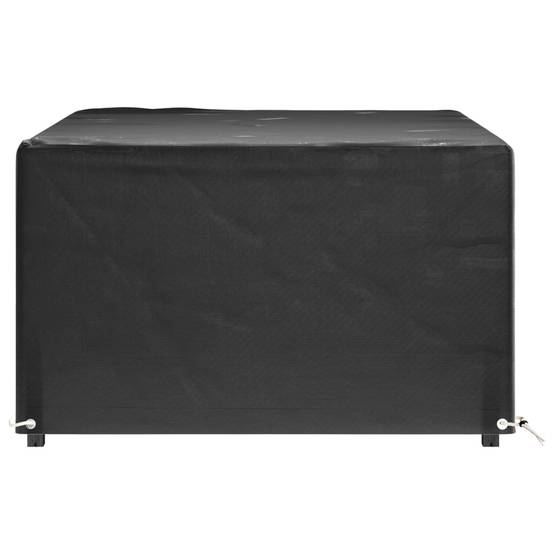 2 pcs Housses salon de jardin - Housses de protection 8œillets 180x135x80cm rectangulaire - Image 5