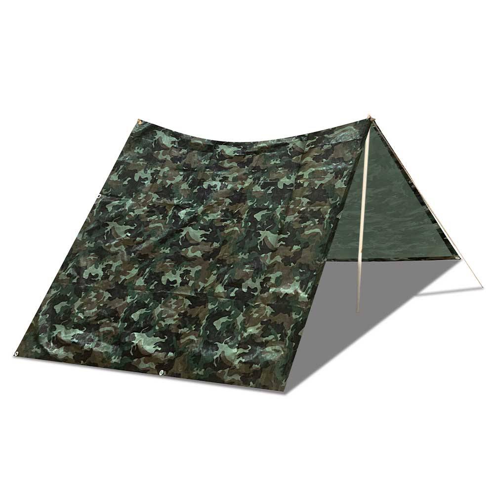 Bâche camouflage militaire 130g/m2 3 x 1.8 Armée - Image 3