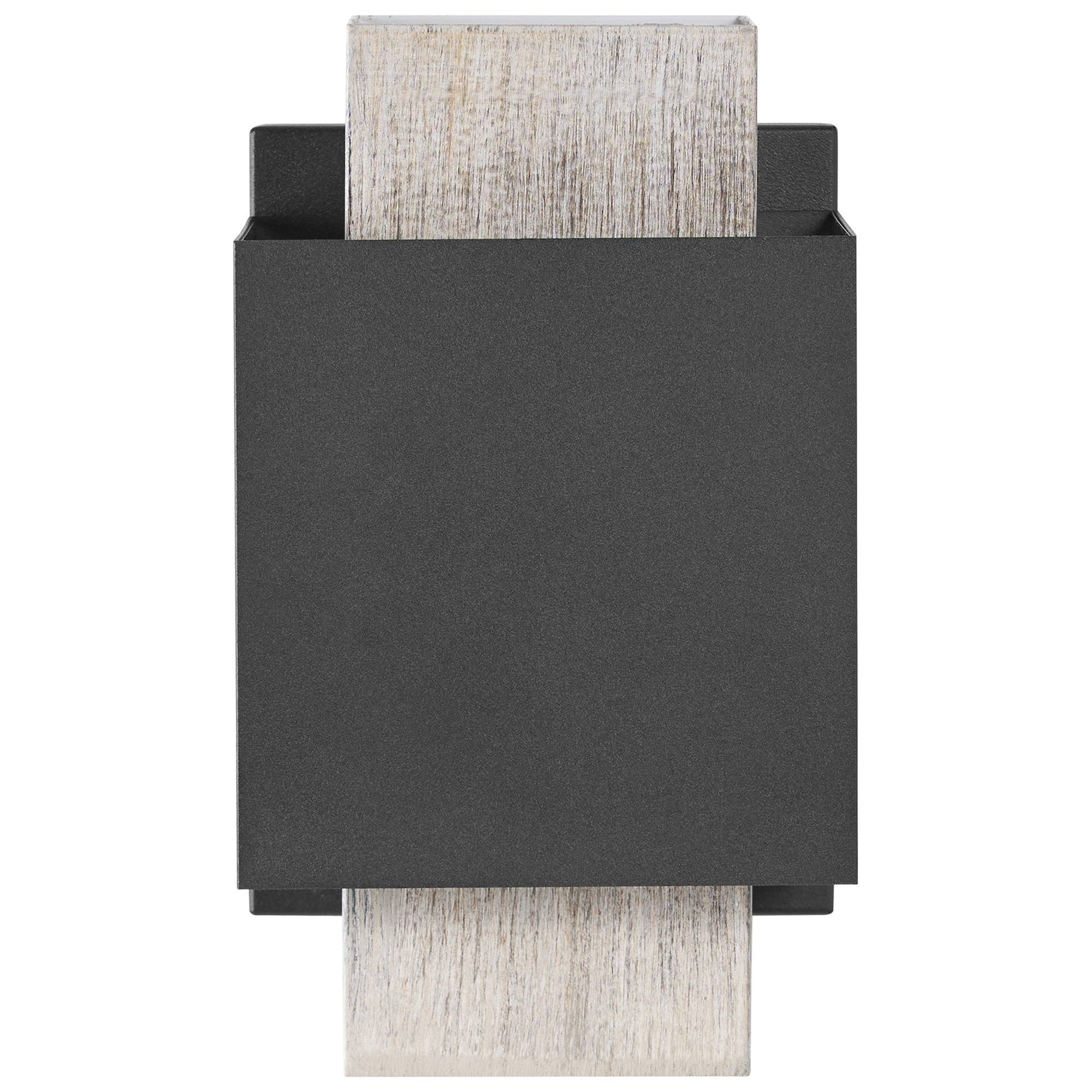 Beliani - Lampe murale pour l'extérieur Aluminium Noir TIMOK - 12x14x20- Beliani - Image 5