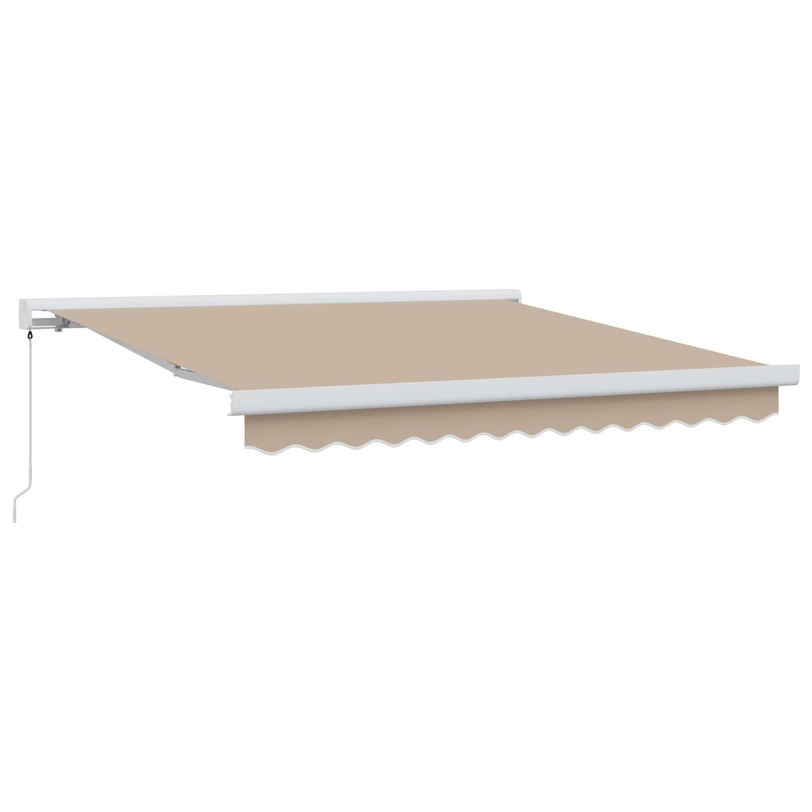 Prolenta Premium - Store banne aluminium thermolaqué beige  330 x 20 cm  - Prolenta premium p3403.2 - Image 1