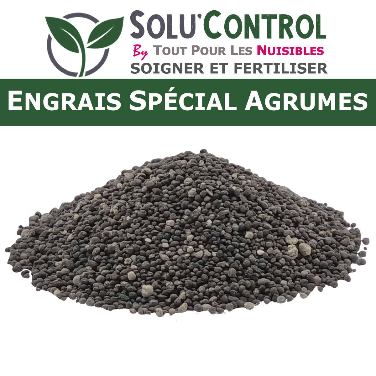 SOLU’CONTROL - Engrais Spécial Agrumes 250 g - Formulation haute qualité Organo-Minerale - Citronnier, Oranger, Mandarinier, Clémentinier... - Image 4