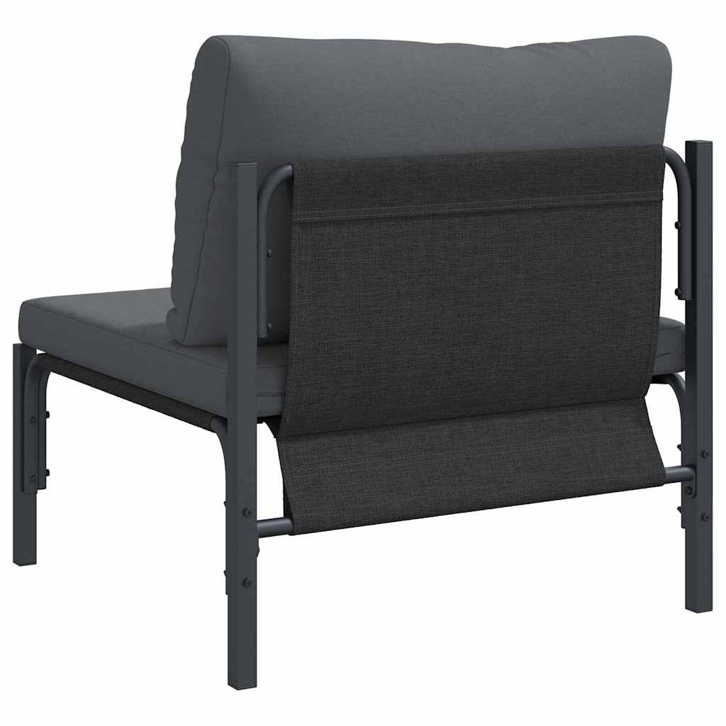 Vidaxl - Mobilier de jardin Anthracite 80 x 80 x 71 cm Acier vidaXL 42009985 - Image 8