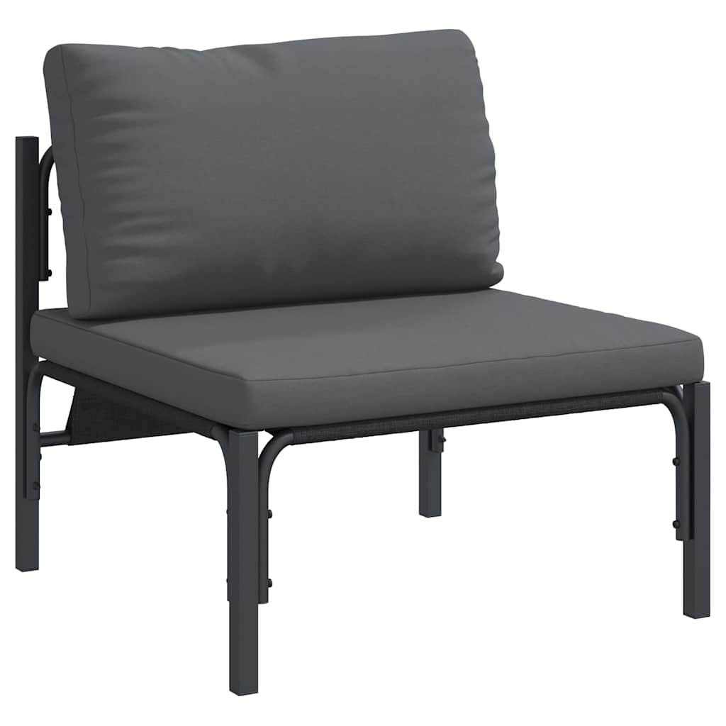 Vidaxl - Mobilier de jardin Anthracite 80 x 80 x 71 cm Acier vidaXL 42009985 - Image 2