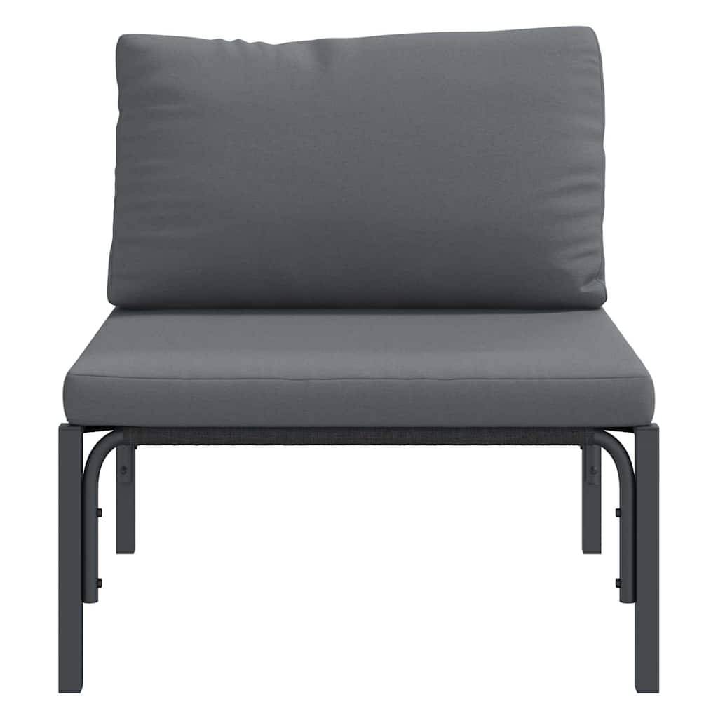 Vidaxl - Mobilier de jardin Anthracite 80 x 80 x 71 cm Acier vidaXL 42009985 - Image 6