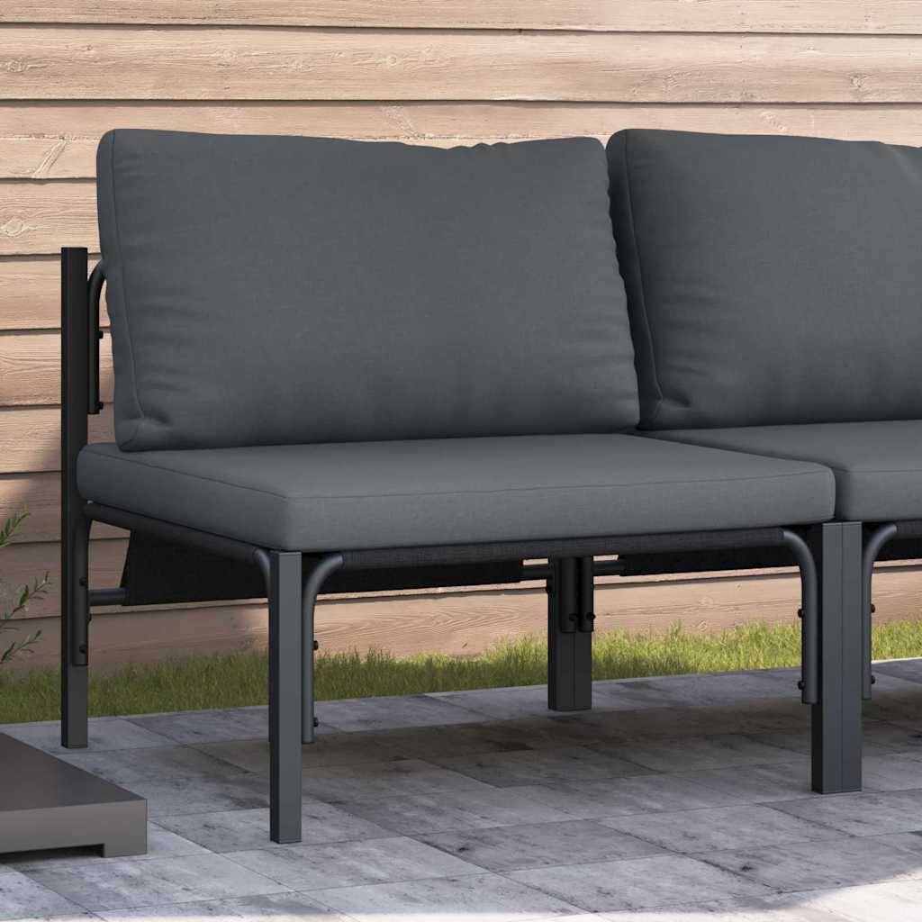 Vidaxl - Mobilier de jardin Anthracite 80 x 80 x 71 cm Acier vidaXL 42009985 - Image 1