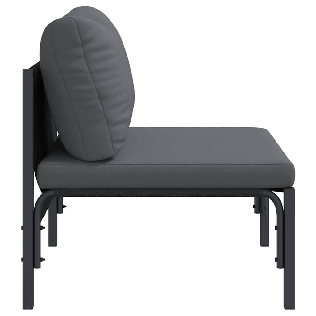 Vidaxl - Mobilier de jardin Anthracite 80 x 80 x 71 cm Acier vidaXL 42009985 - Image 7