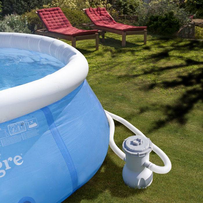 Gre Pools - Filtre à cartouche pour piscines à volume d'eau moyen-inférieur - blanc - 2000l/h - 35 W Gre Pools - Image 2