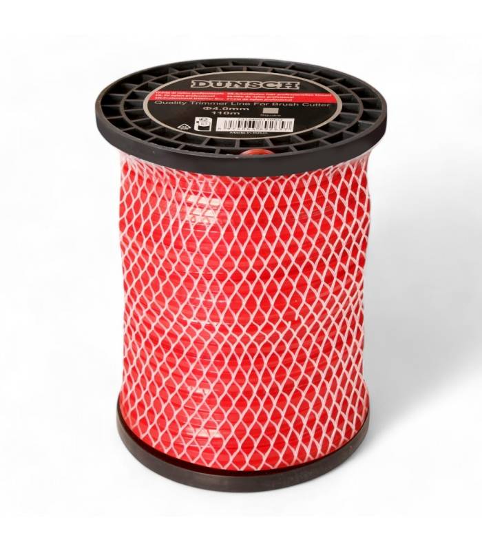 Fil carré pour coupe-bordure 4,0mm 110m en bobine - DUNSCH 7312400110SQ - Image 1