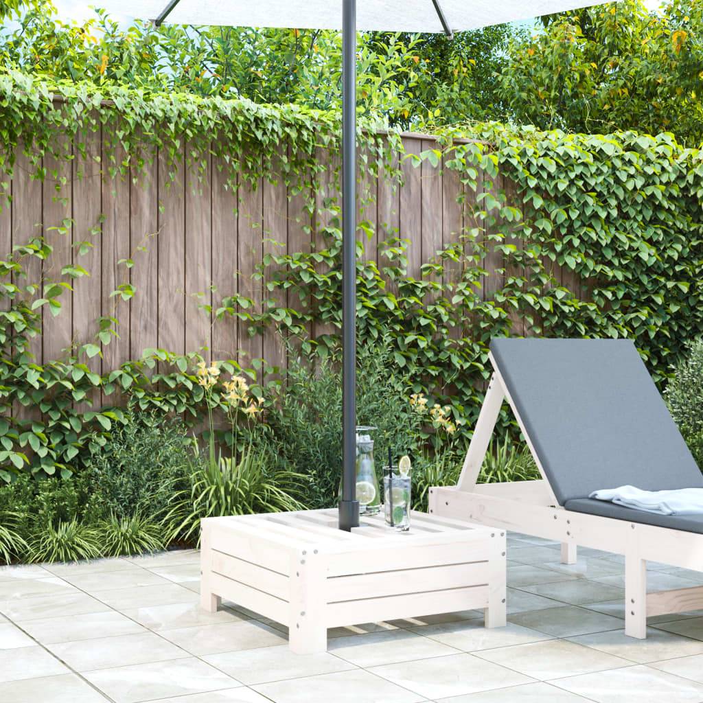 Prolenta Premium - Parasol bois blanc 63,5 x 63,5 x 26 cm - Prolenta premium p358.8 - Image 3