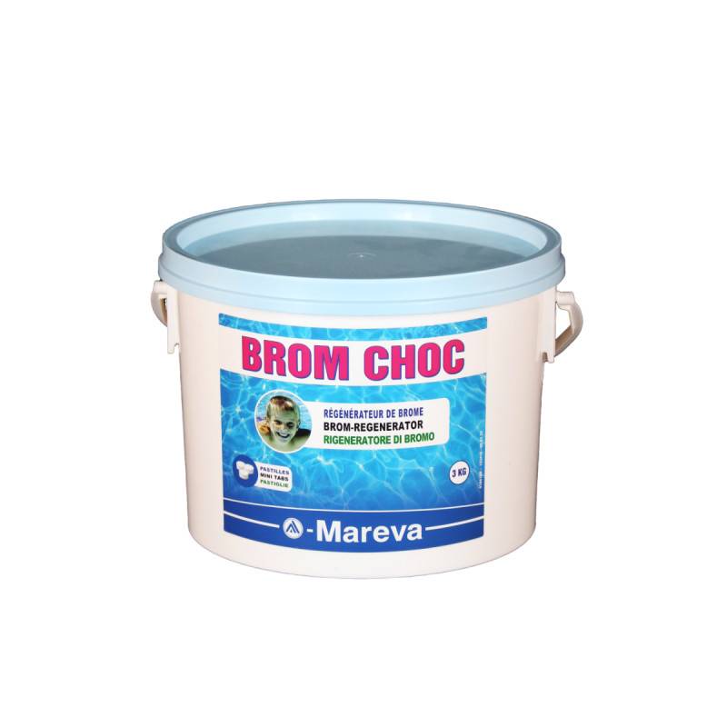 Pastilles de brome choc MAREVA - 3kg - 133416U