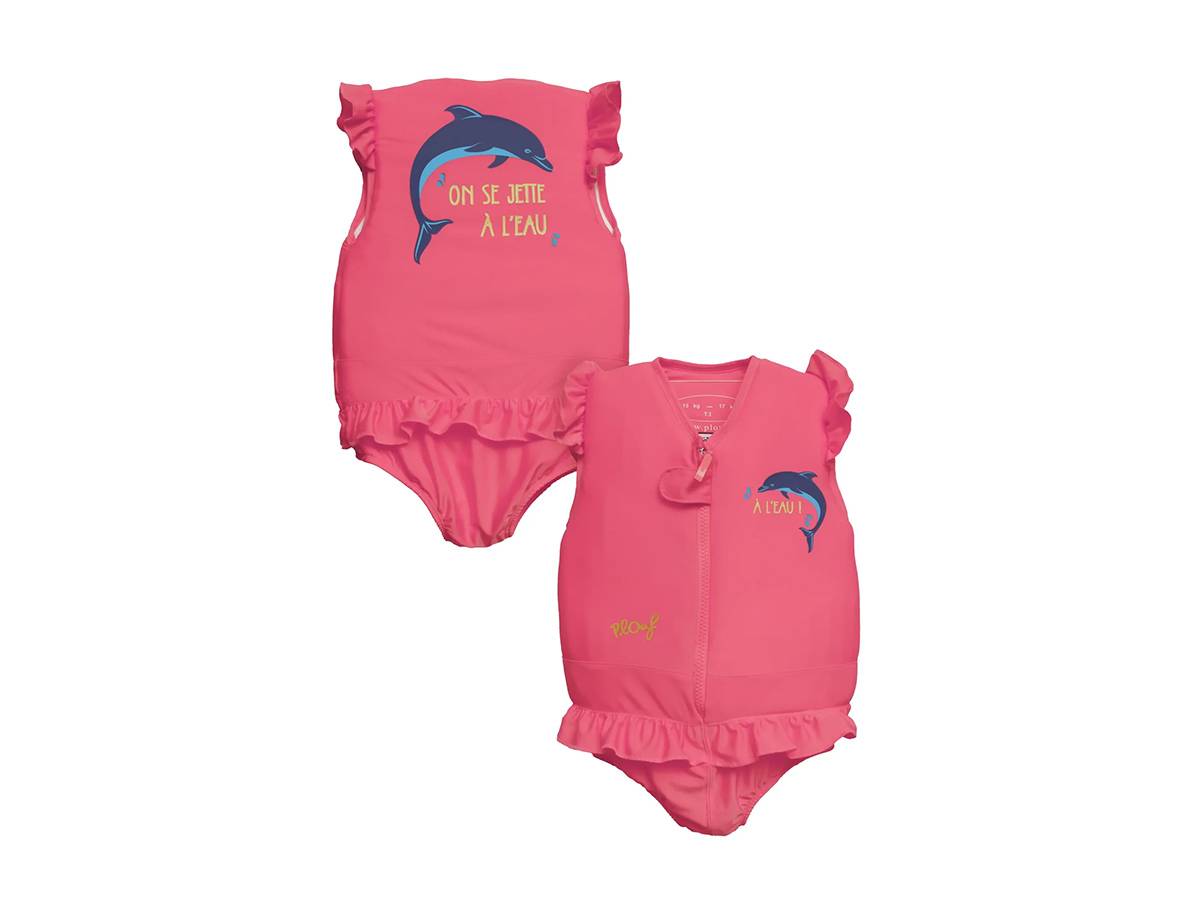 Plouf - Maillot de bain flottant fille Dauphin Taille 2 - Plouf - Image 2