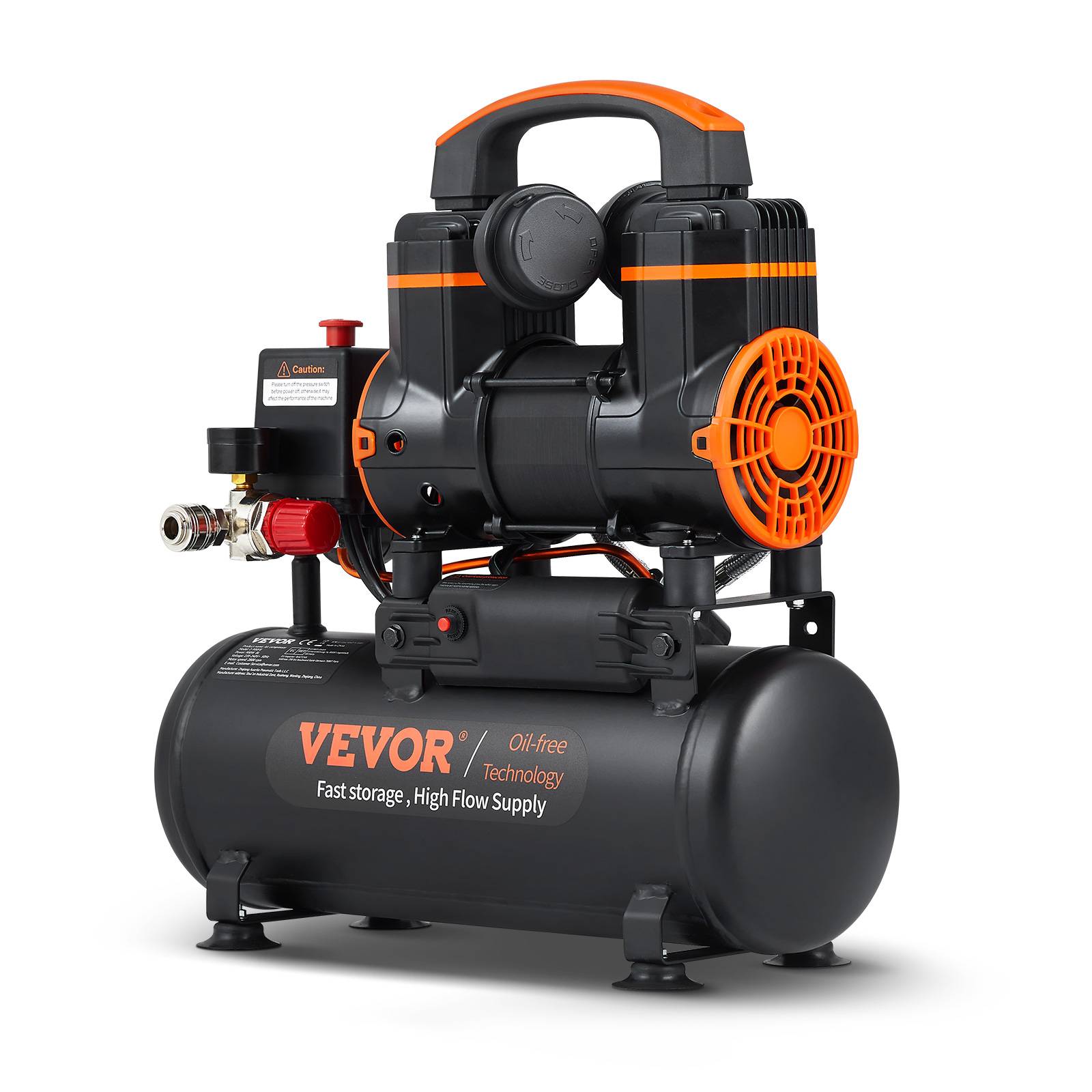 VEVOR Pompe de relevage eaux chargées 1300 W, 333 L/min, pour eaux usées, piscine, cave. - Image 1