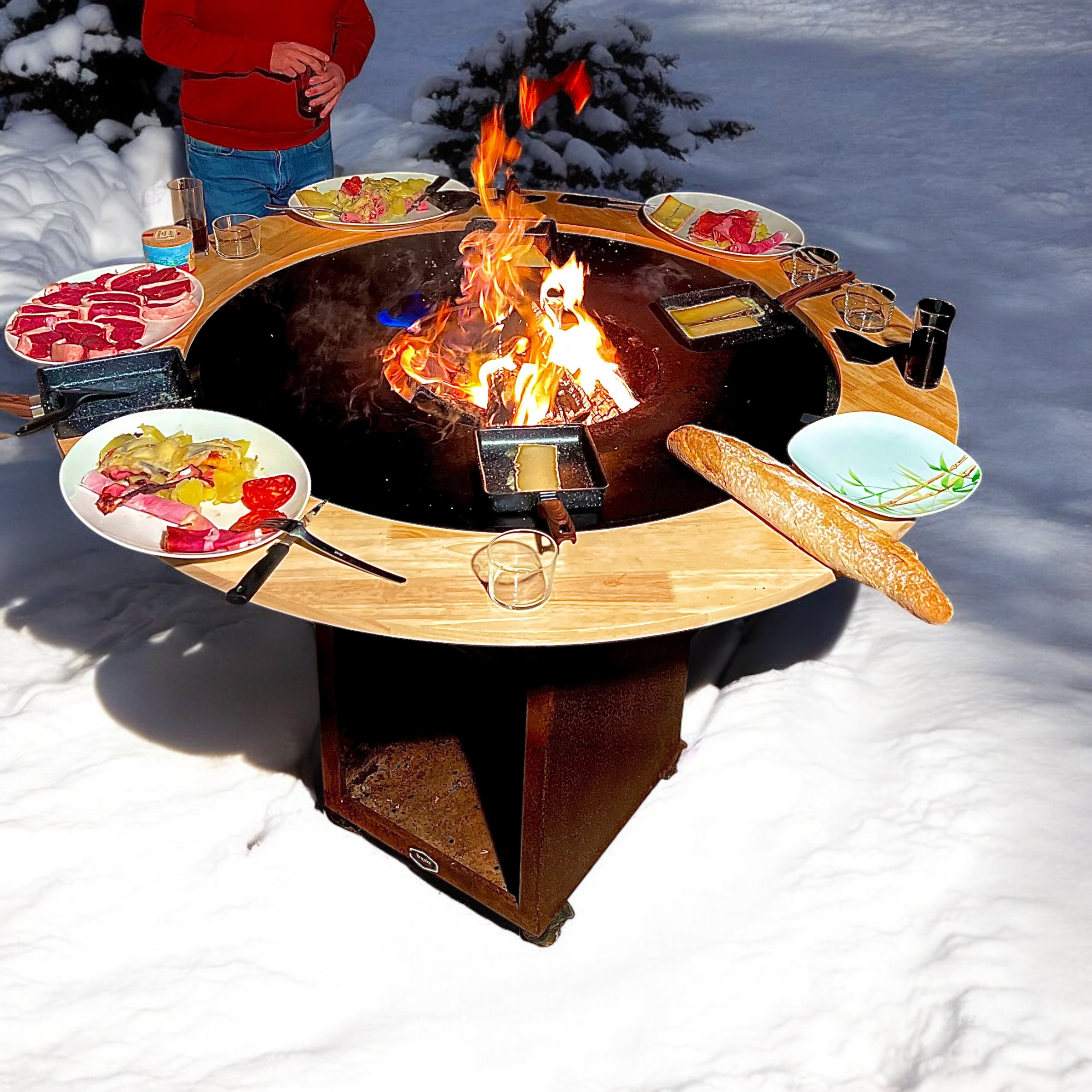 Billot de boucher Brazéro cuisson pour épicuriens - Image 2
