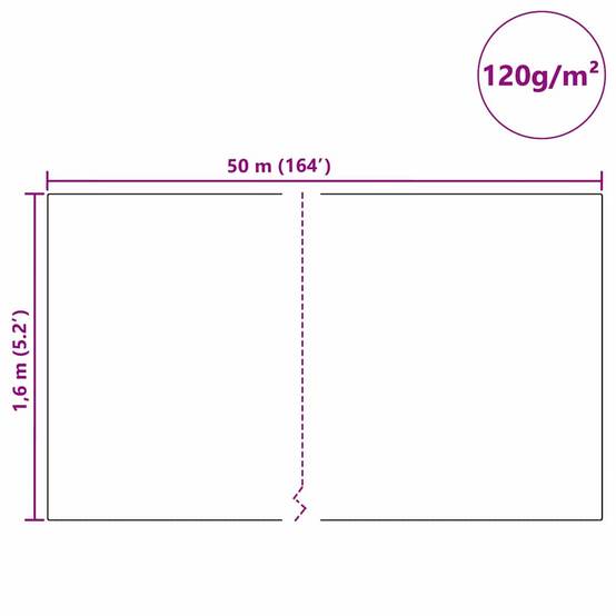 Voile Forçage et Hivernage Polyvalent Résistance UV Croissance Saine Plantes Potagères Blanc 50x1,6m – ComfortXL Outdoor Living - Image 8
