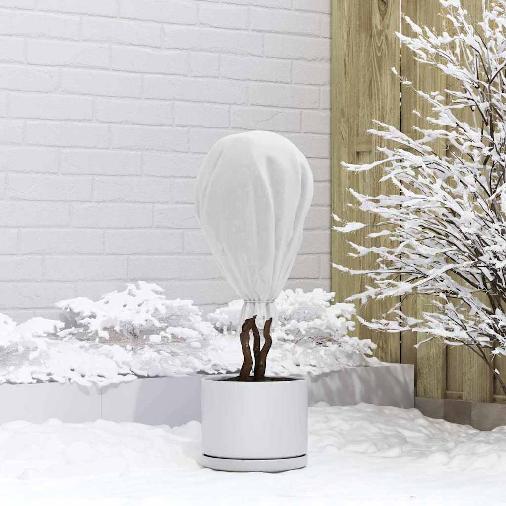 Voile Forçage et Hivernage Polyvalent Résistance UV Croissance Saine Plantes Potagères Blanc 50x1,6m – ComfortXL Outdoor Living - Image 4
