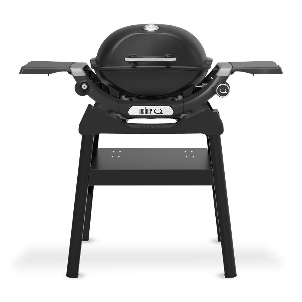 Weber - Barbecue à gaz Q 1200N black + Support - Image 1